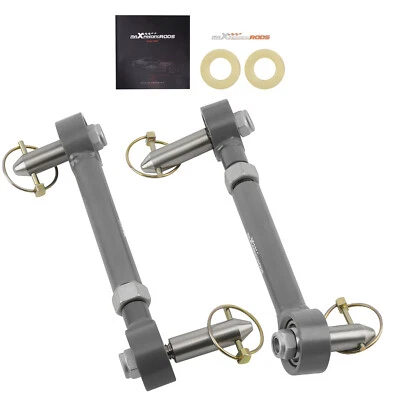 Barra estabilizadora delantera ajustable eslabones desconexiones 2,5-6" para Jeep Wrangler JK 07-2018 Foto 1 de 4