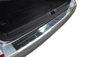 Rear Bumper Sill Protector For VW T6 Transporter 2015-Up Stainless Steel - Imagen 1 de 12