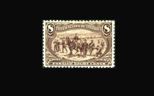 US Stamp Mint OG & Hinged, VF/XF S#289 lightly hinged on upper right corner only - Picture 1 of 1