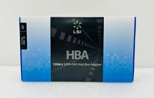 LSI SAS 9300-8e HBA 12Gb/s SATA+SAS Host Bus Adapter Model 25460 - FREE SHIPPING - Picture 1 of 7