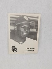 1976 TCMA Quad-City Angels Jim Brown M2