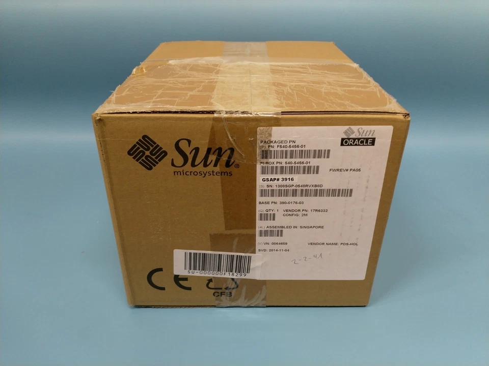 540-5456 73.4GB 10000 RPM SCSI 3.5" Hard Disk Drive Sun Microsystems Oracle - Bild 1 von 1