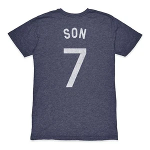 TOTTENHAM HOTSPUR SON HEUNG-MIN Premium Triblend Navy T-Shirt - 1863FC - Picture 1 of 2