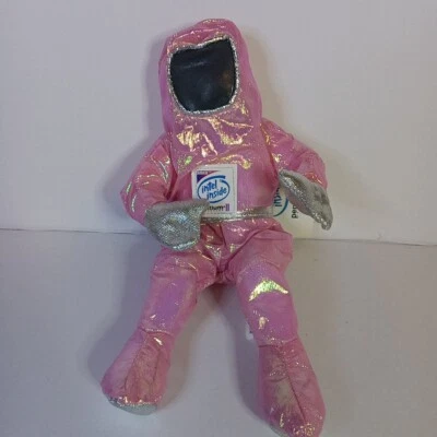 New Vintage 1997 8" Intel Pentium II BunnyPeople Pink Iridescent Beanie Figure - Image 1 of 4