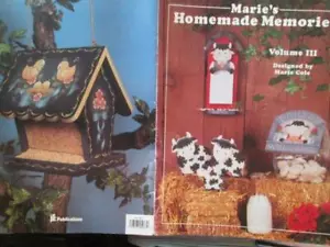 Marie's Homemade Memories Painting Book #3-Cole-Cows/Dutch Children & Tulips - Picture 1 of 5