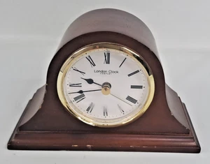 London Clock Company Cuarzo Abrigo Napoleón Reloj Negro Analógico Números Romanos - Imagen 1 de 13