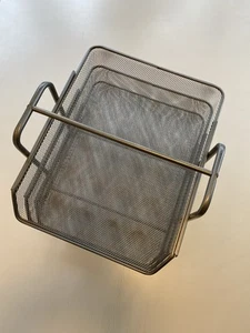 Briefablage, 3-fach, Alugrau, Ikea, Gebraucht, Guter Zustand! - Bild 1 von 5