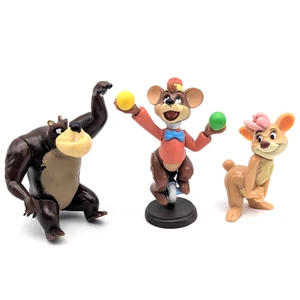 The Bear Mini Figures Full Complete Set of 3 Choco Egg Tomy Used - Picture 1 of 15