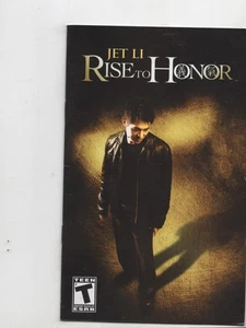 Rise to Honor PS2 Playstation 2 Manual Only Authentic - Picture 1 of 1