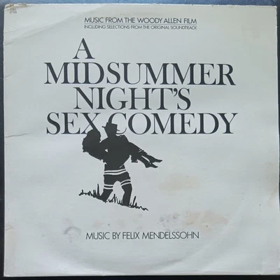 Felix Mendelssohn ‎– A Midsummer Night's Sex Comedy - LP record VG+, cover G - Image 1 of 3