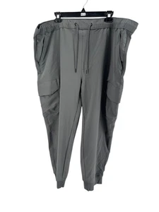 Goodfellow & Co. Men's Gray Athletic Cargo Jogger Pants Size XXL Inseam 27.5in - Picture 1 of 3