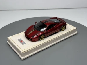 MR MODELS 1/43 Ferrari 458 Italia China Version RARE (CALSITO PREMIUM DELUXE MR  - Foto 1 di 11