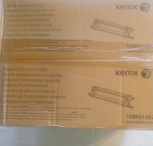 Set of 4 New Genuine Xerox Drum Cartridges 108R01481 1482 1483 1484 C500/ C505 - Picture 1 of 4