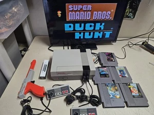 1985 Original NES Nintendo System Console + New 72 Pin Authentic & Clean! SMARIO - Picture 1 of 15