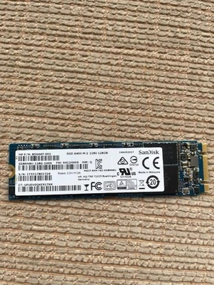 Sandisk SSD X400 M.2 2280 128GB SATA SD8SN8U-128G-1006 856447-001 - Image 1 of 3