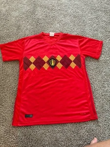 Belgium 2018 Soccer Jersey ANGE Sports XL Climacool - Picture 1 of 8