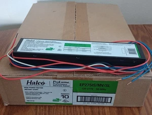 Case of 10 HALCO EP275IS/MV/SL Fluorescent Ballast (2-Lamp)  (120v or 277v) NEW! - Picture 1 of 3