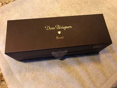 DOM PERIGNON ROSE’ CHAMPAGNE VINTAGE 1995 BOTELLA VACÍA CON ESTUCHE Y FOLLETO RARO Foto 1 de 4