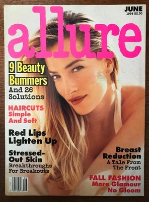 Tatjana Patitz - Allure - June 1994, Naomi Campbell, Cara Buono, Frances Farmer - Image 1 of 4