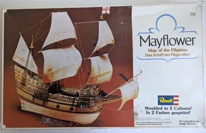 Revell "80 Mayflower The Ship Of The Pilgrim Fathers H5602 1:83 Unassembled Rare - Picture 1 of 12