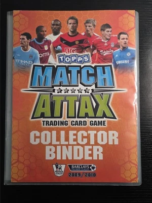 Topps Match Attax PL 2009/2010 Binder: 99% Complete inc. Full Base, L. Editions - Image 1 of 4