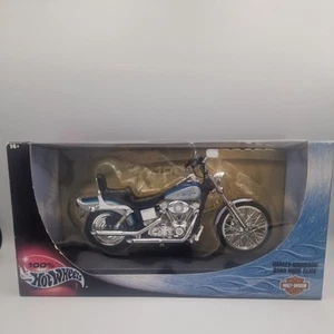 HOT WHEELS HARLEY-DAVIDSON MOTOR CYCLES DYNA WIDE GLIDE - Picture 1 of 7