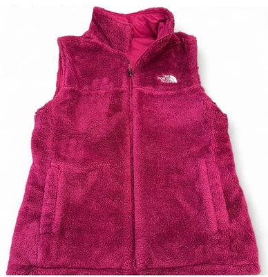 Chaleco polar reversible The North Face Mossbud magenta para mujer L - ¡EXCELENTE ESTADO! Foto 1 de 4