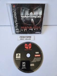 Wu-Tang: Shaolin Style (Sony PlayStation 1, 1999) solo gioco e manuale (testato) - Foto 1 di 20