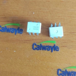 10PCS 4N26 DIP-6 6-Pin Phototransistor Optocouplers - Afbeelding 1 van 1