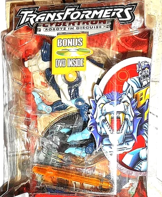 Transformers Cybertron SNARL WOLF 2005 2006 w BONUS DVD complete moc - Image 1 of 3