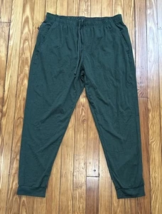 Nike Dri-FIT Yoga Pants CZ2208-355 Dark Green Size XL - Picture 1 of 4