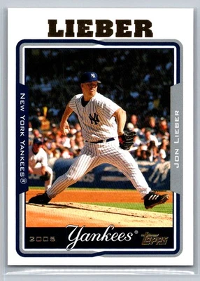 Jon Lieber 2005 Topps New York Yankees #149 - Image 1 of 2