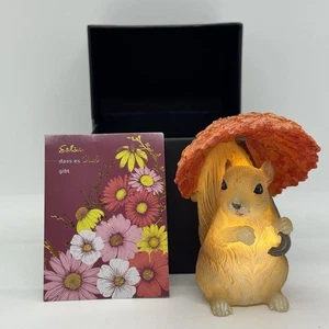 Geschenkset LED-Eichhörnchen Alfie inkl. Grußkarte in Geschenkbox - Dekofigur✅ - Bild 1 von 11