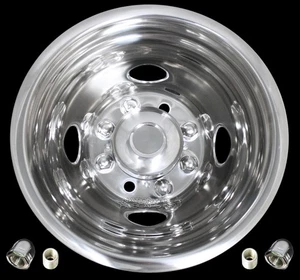 1 REAR Ford E350 E450 Van 2008-2025 16" BOLT ON Dual Wheel Simulators Rim Cover - Picture 1 of 5
