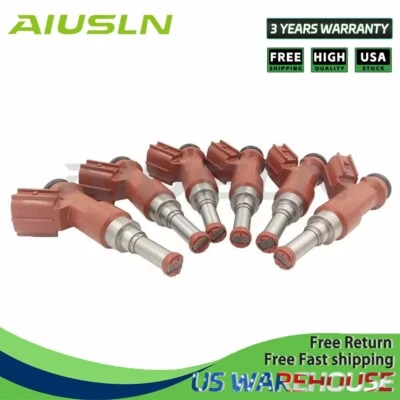 6PCS Fuel Injectors For 2007 2008 2009 2010 Toyota Sienna Camry 3.5L 23250-0P040 — 第 1/4 张图片