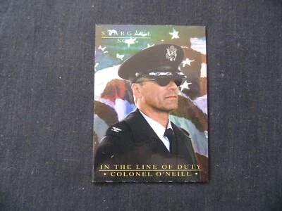 Stargate SG-1: Season 6 COLONEL O' NEILL Chase Cards C01,C05,C08 - Image 1 of 3