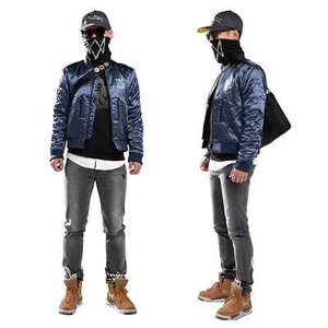 Watch Jacket Dogs Marcus Holloway Coat Dedsec Game Cosplay for Halloween Party - Picture 1 of 4