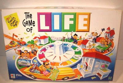 Juego de mesa The Game of LIFE Milton Bradley 04000 nuevo en caja 2000 usado SOLO PIEZAS Foto 1 de 4