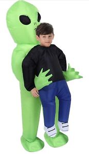 Inflatable Alien Costume for Halloween Party For Kid Child