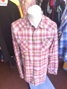 Camisa Diesel Calce Regular Para Hombre Mangas Largas con Botón a Snap Talla XL.NUEVA SIN ETIQUETAS - Imagen 1 de 12