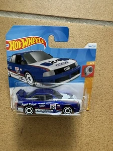Hot Wheels Turbo 4/5 Audi 90 Quattro Blue Short #144 Combined Post - Picture 1 of 3