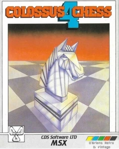 Ajedrez Colossus 4 - CDS Software Ltd - MSX - Imagen 1 de 2