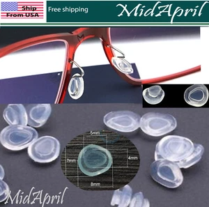  Naselli per occhiali -SILICONE di alta qualità a scatto -venditore USA - Foto 1 di 1