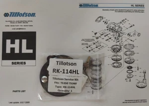 Kit de reparación de carburador Stihl TS350 TS360 Tillotson HL. P/N: RK-114HL RK114HL - Imagen 1 de 2
