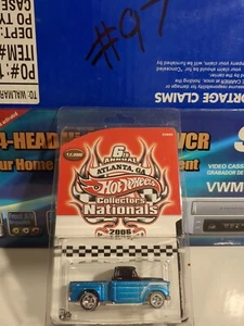 M9-64 HOT WHEELS 6th COLLECTORS NATIONALS - ‘56 FLASHSIDER PICKUP TRUCK - 2006 - Picture 1 of 6