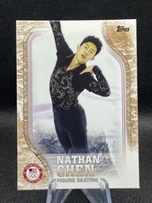 2018 Topps U.S. Olympic Team #USA-17 Nathan Chen Bronze Rookie RC Figure Skating