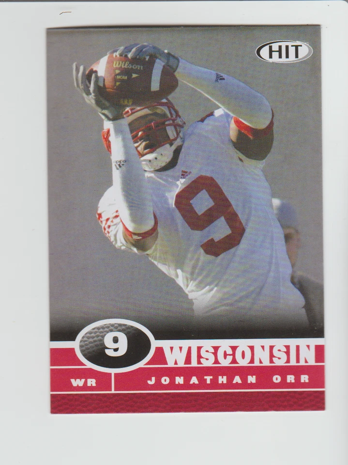 2006 SAGE Hit #29 Jonathan Orr RC, Wisconsin Badgers - Image 1 of 1