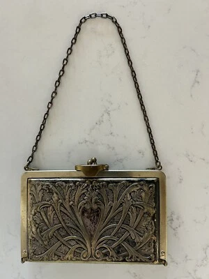 Cartera alemana vintage de plata Foto 1 de 4