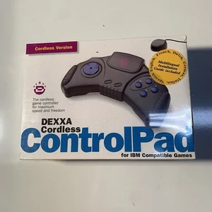 NEW! Vintage 1994 Dexxa Cordless Control Pad For IBM Compatible PC Games SEALED - Picture 1 of 8