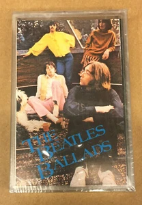 THE BEATLES - BALLADS (1988) SEALED CASSETTE MADE IN TURKEY - Picture 1 of 2